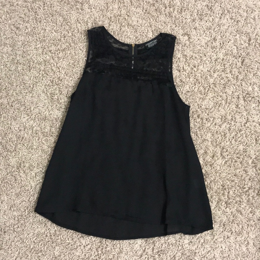 Stitch Fix Papermoon Dressy Black Tank